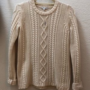 Madewell fisherman’s sweater